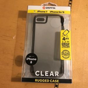 Griffin Clear Rugged Case iPhone 7/6/6s